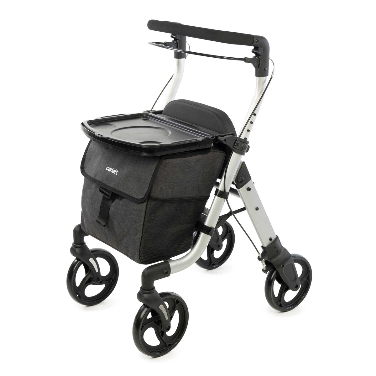 Carlett Lett Walk Rollator, Sort