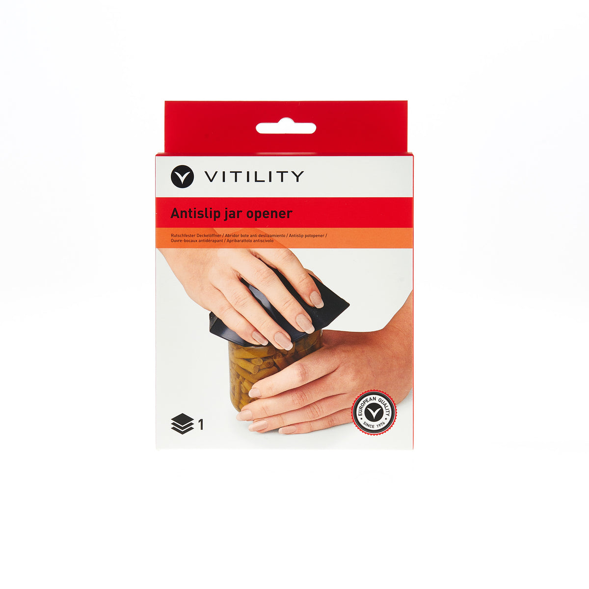 Ergonomisk Antiskli Krukkeåpner