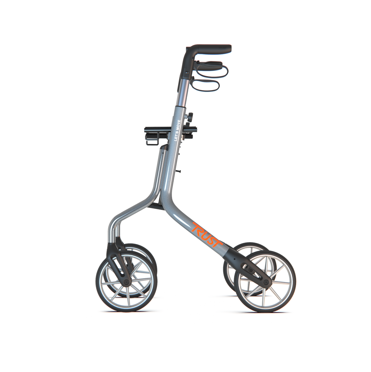 TrustCare - Let's Move Grey - Rullator